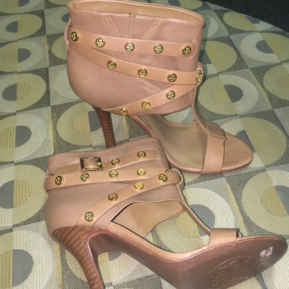 Tory Birch heel heel sandal ankle booties - Picture 2 of 5